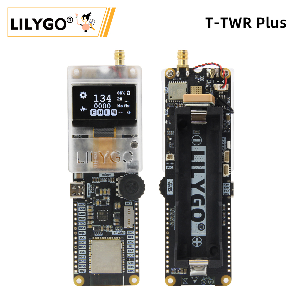 Esp32 S3 Development Board Lot - LILYGO® T-TWR Plus OpenEdition エディションT-TWR以降のwalkie-talkie開発ボード,統合Wi-Fi,Bluetooth,GPS,バッテリー868 tf,ESP32-S3