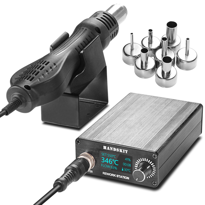 T12 ヒートガン OLED デジタルディスプレイ温度はんだ - Hot Air Rework Station T12 のレビューと価格