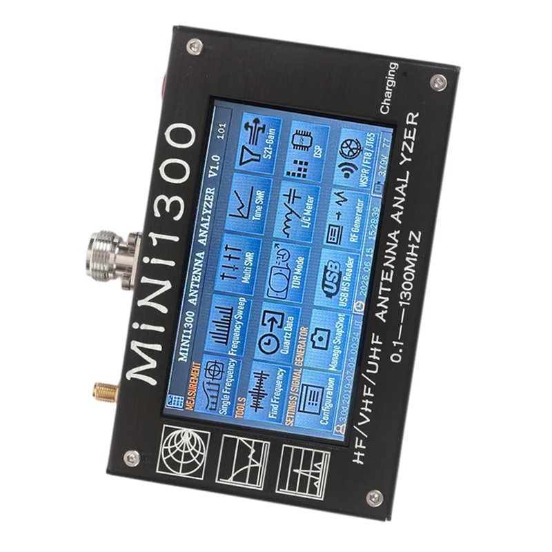 ABUI-Mini1300 4.3インチ ベクトルネットワー - Signal Generator Spectrum Analyzer のレビューと価格