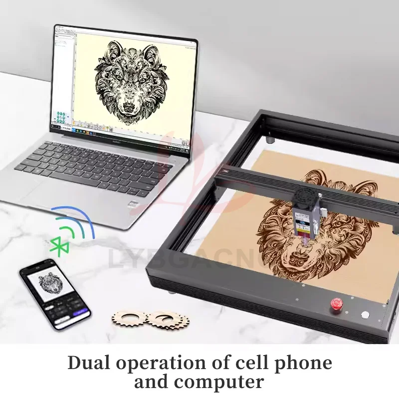 LY 4040 10W/20W デスクトップフレーム構造ミニ - Mini Laser Engraver Cnc Router のレビューと価格