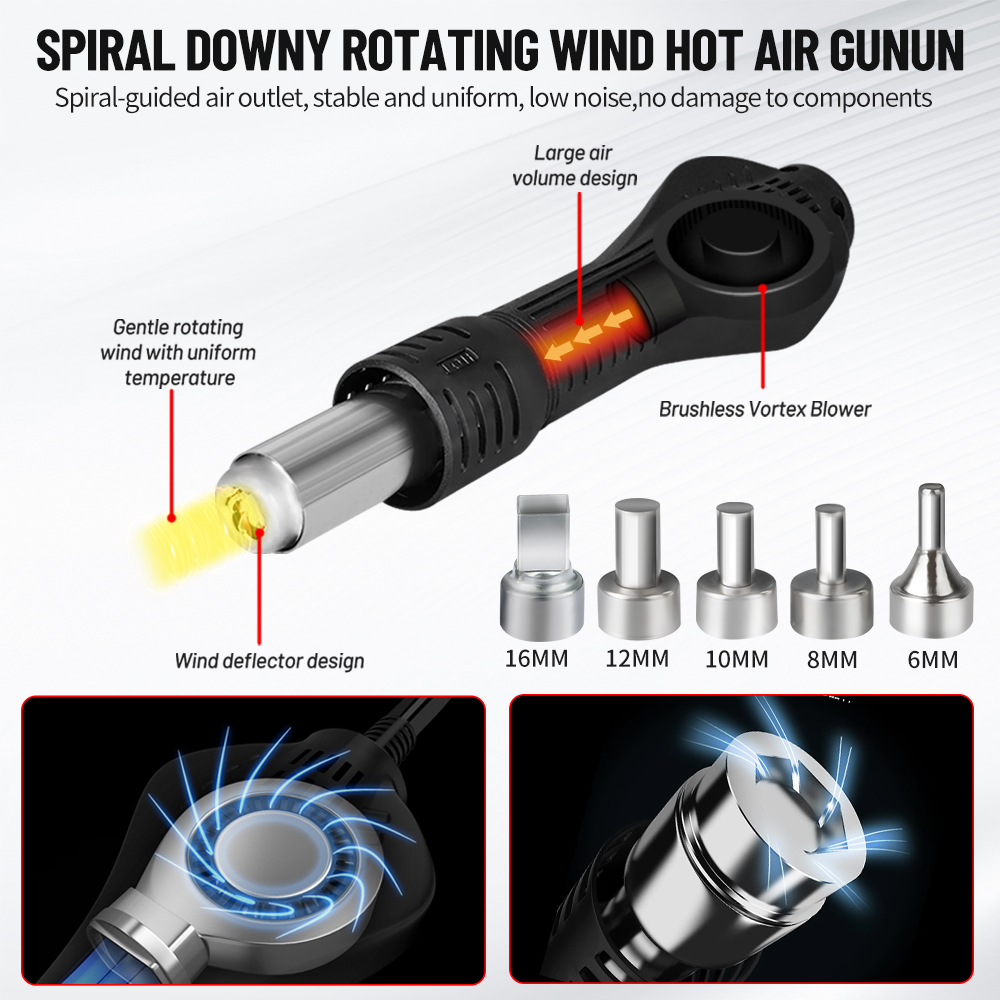 700W 2 in 1 ホットエアはんだ付けステーション T - Hot Air Rework Station T12 のレビューと価格