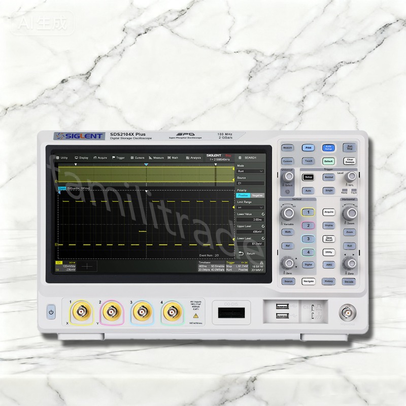 1PC SIGLENT SDS2104X PLUS 4チャン - Digital Storage Oscilloscope 100Mhz のレビューと価格