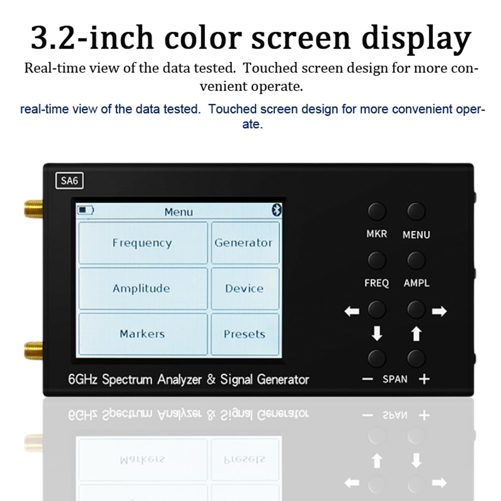 SA6 6GHzスペクトラムアナライザ |   Wi-Fi  - Signal Generator Spectrum Analyzer のレビューと価格